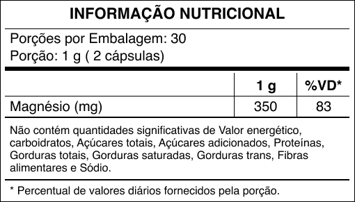 Mentality – Complexo com 6 Magnésios | 60 Cápsulas - Imagem 2
