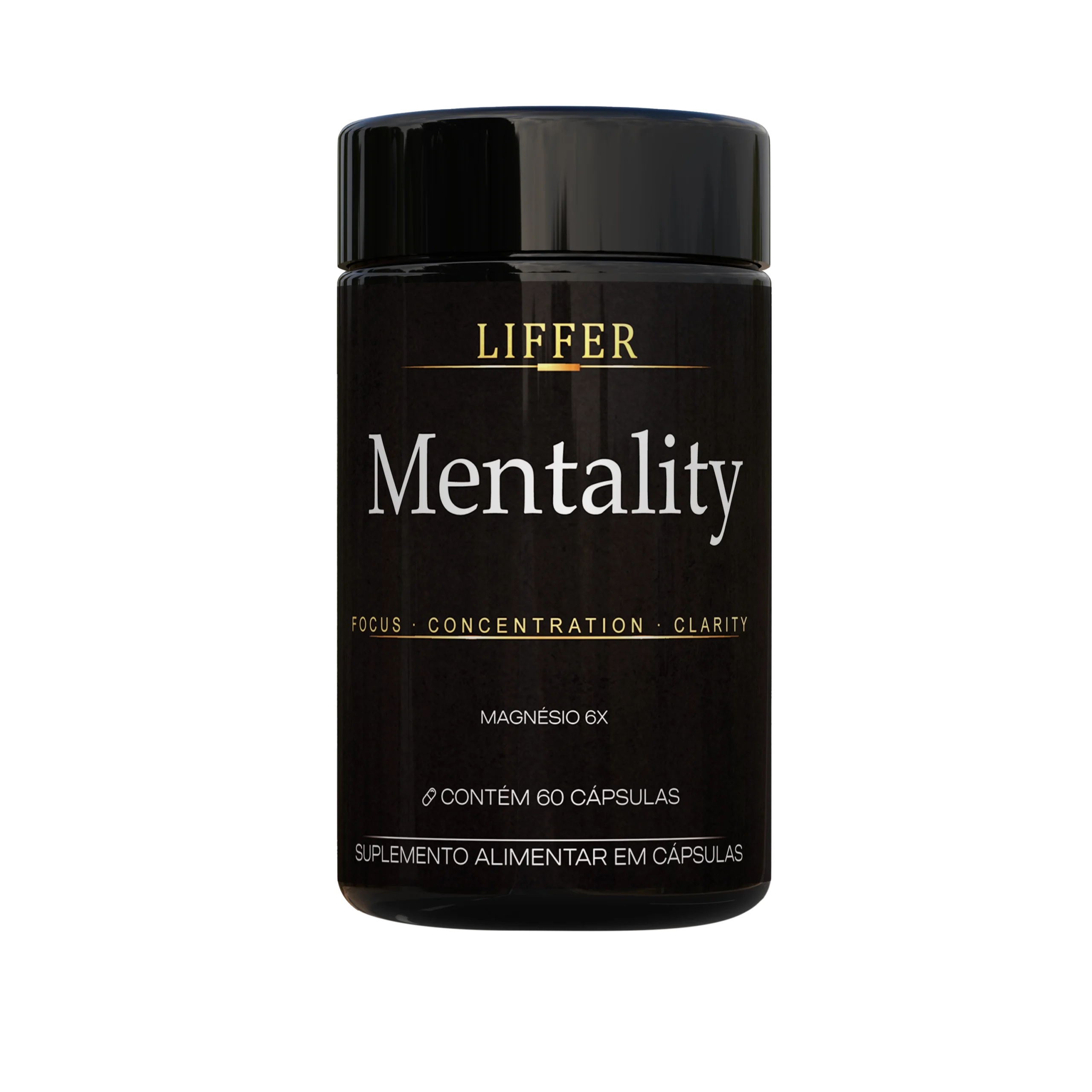 Mentality – Complexo com 6 Magnésios | 60 Cápsulas